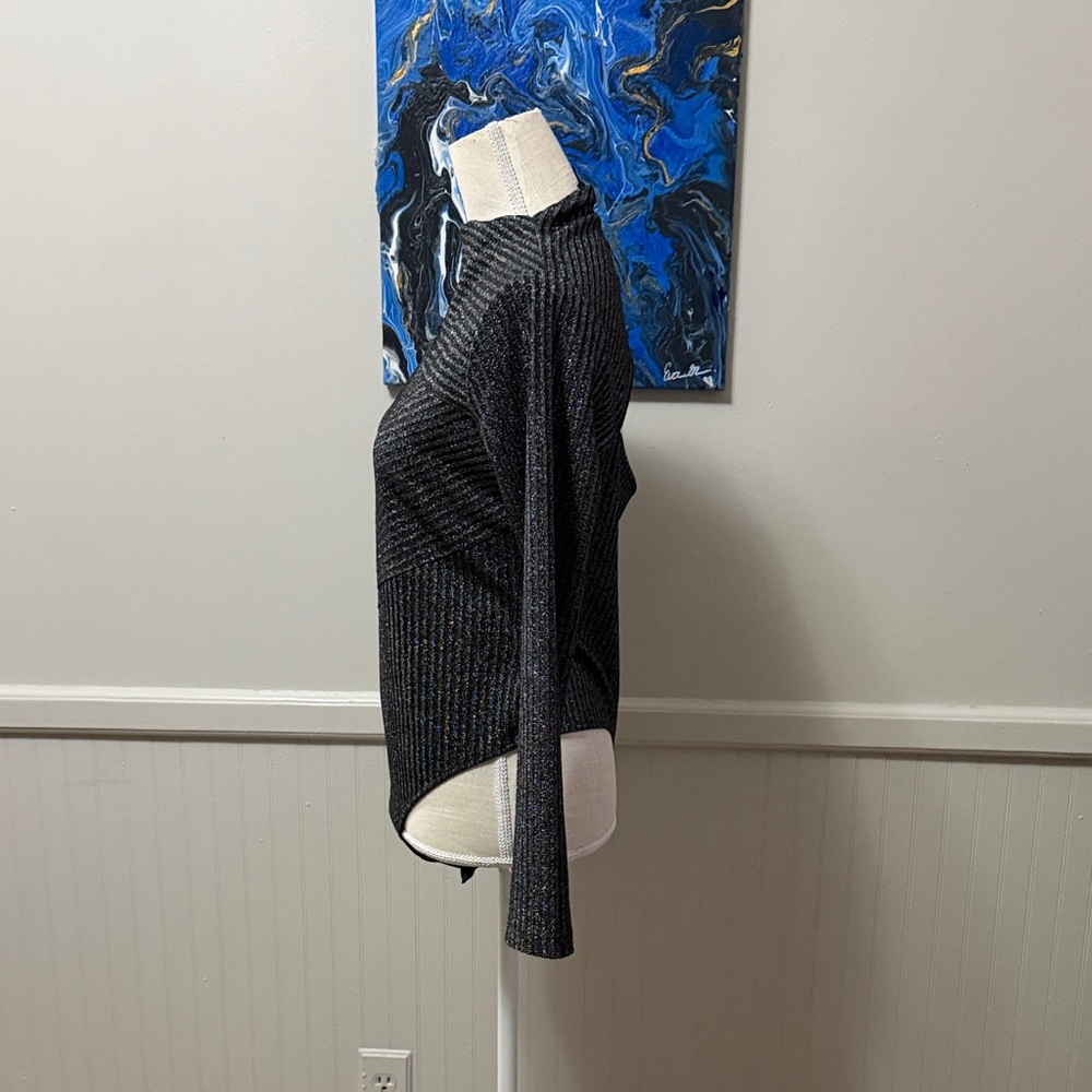 All Saints Black Long Sleeve Bodysuit - Picture 4 of 10